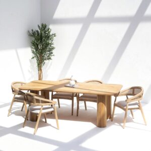 Umbria Mango Wood Dining Table