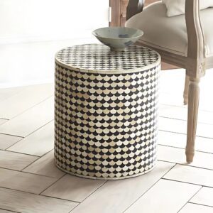 Rajasthani Inlay Side Table Furniture