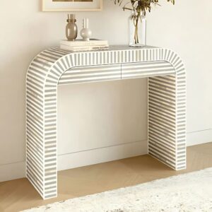 Handmade Inlay Console Table
