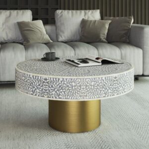 Handmade Jodhpuri Inlay Coffee Table