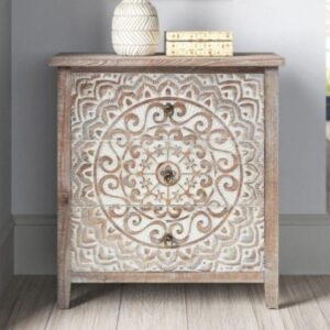 Wooden Carved Chest of Drawer