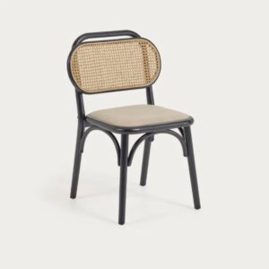 Rattan Black Chair