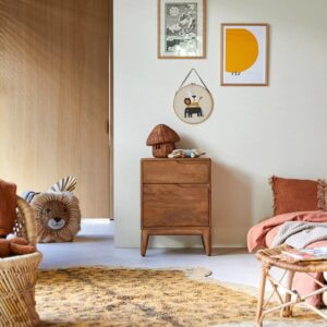 Wooden Mango Breeze Bedside Table