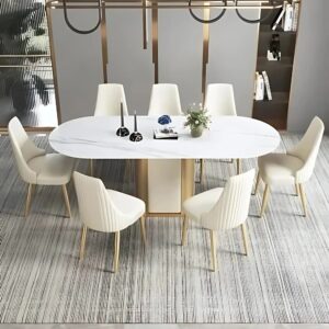 Handicraft Metal Dining Table With Seater