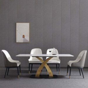 The Modern Dining Table With Chairs