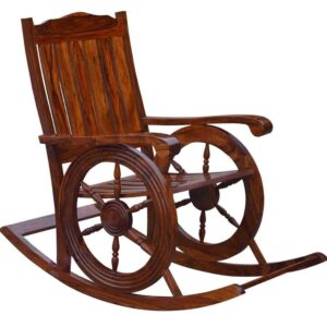 Wooden Hand Crafted Rocking Chair