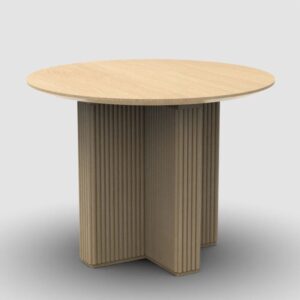 Handmade Mango Wood Round Dining Table