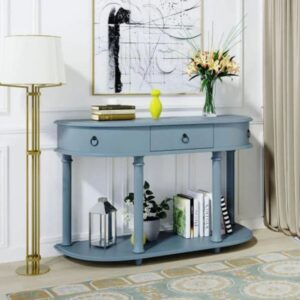 Handmade Mango Wood Natural Console Table