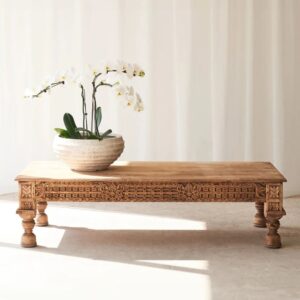 Handcarved Coffee Table