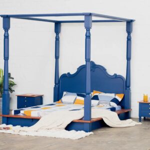 Handcrafted Sheesham Wood Poster Bed