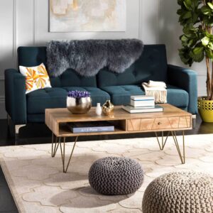 Wooden Handcrafted Mango Wood Coffee Table Furniture